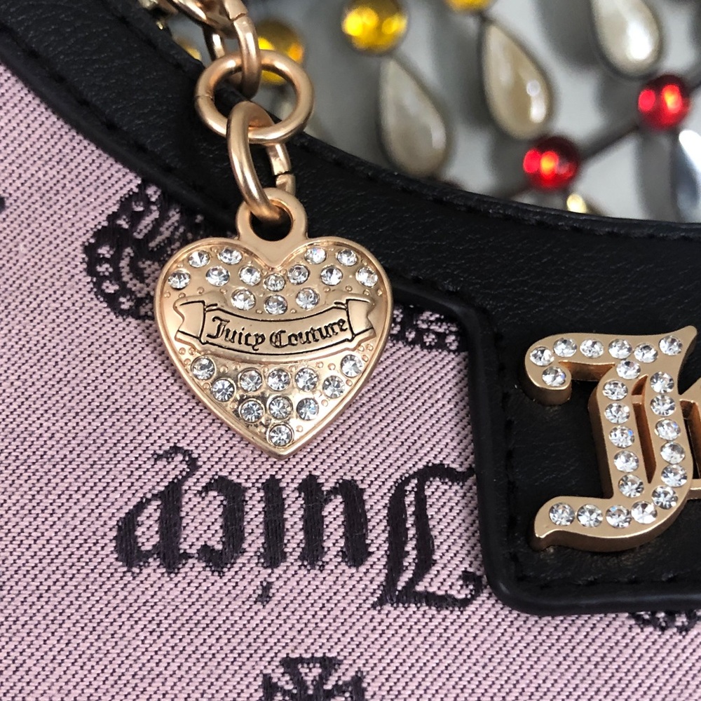 NWT Juicy Couture Vintage Couture Shoulder/Crossbody Handbag w/ Goldtone Box - Picture 5 of 11